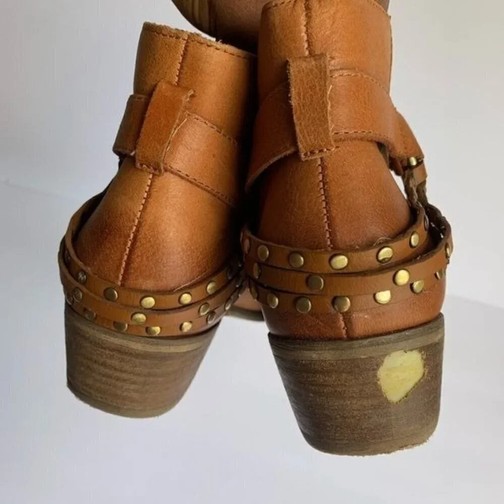 Chinese Laundry brown leather boots shoes size 7.5